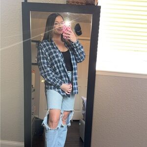 Great Northwest Clothing Company Navy Checkered flannel